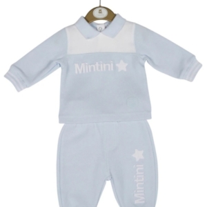 Boys boutique designer clothes Mintini spanish style jogging suit