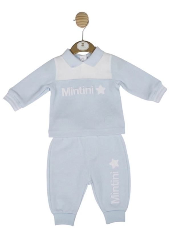 Boys boutique designer clothes Mintini spanish style jogging suit