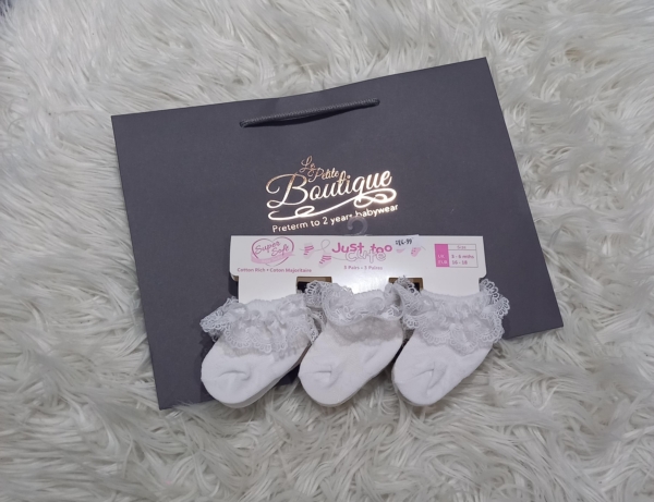 girls boutique socks frill lace socks