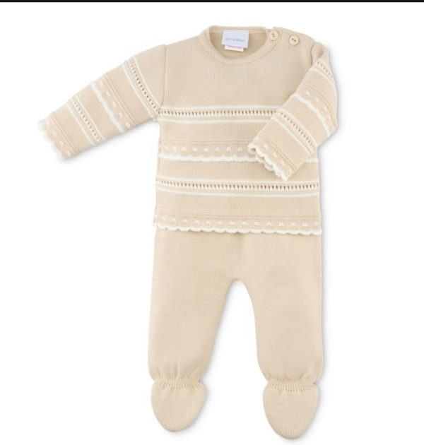 boutique clothes spanish style unisex boy girl knitted set