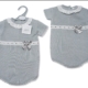 summer girls spanish style grey romper boutique childrens clothes