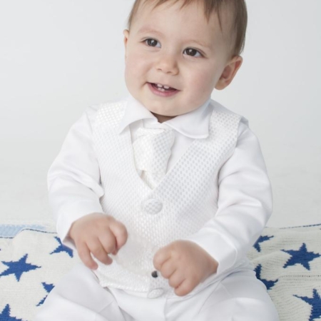 boys christening wedding suit waistcoat special occasion boutique clothes