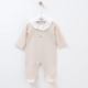 LEOKING BEIGE BABYGROW