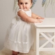 occasion dress bridesmaid white christening