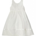 white birthday christening occasion dress